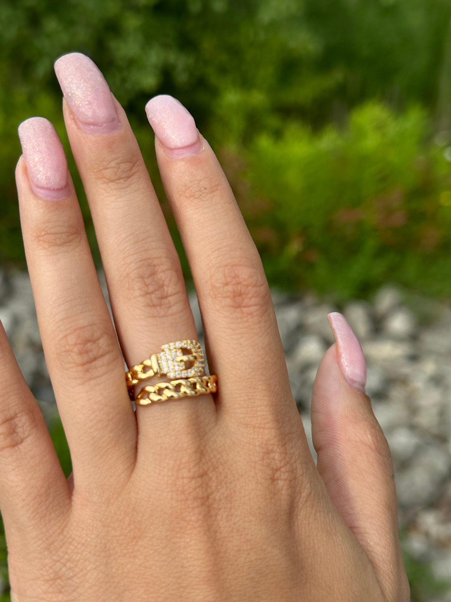 Wrapped Up Ring- Gold