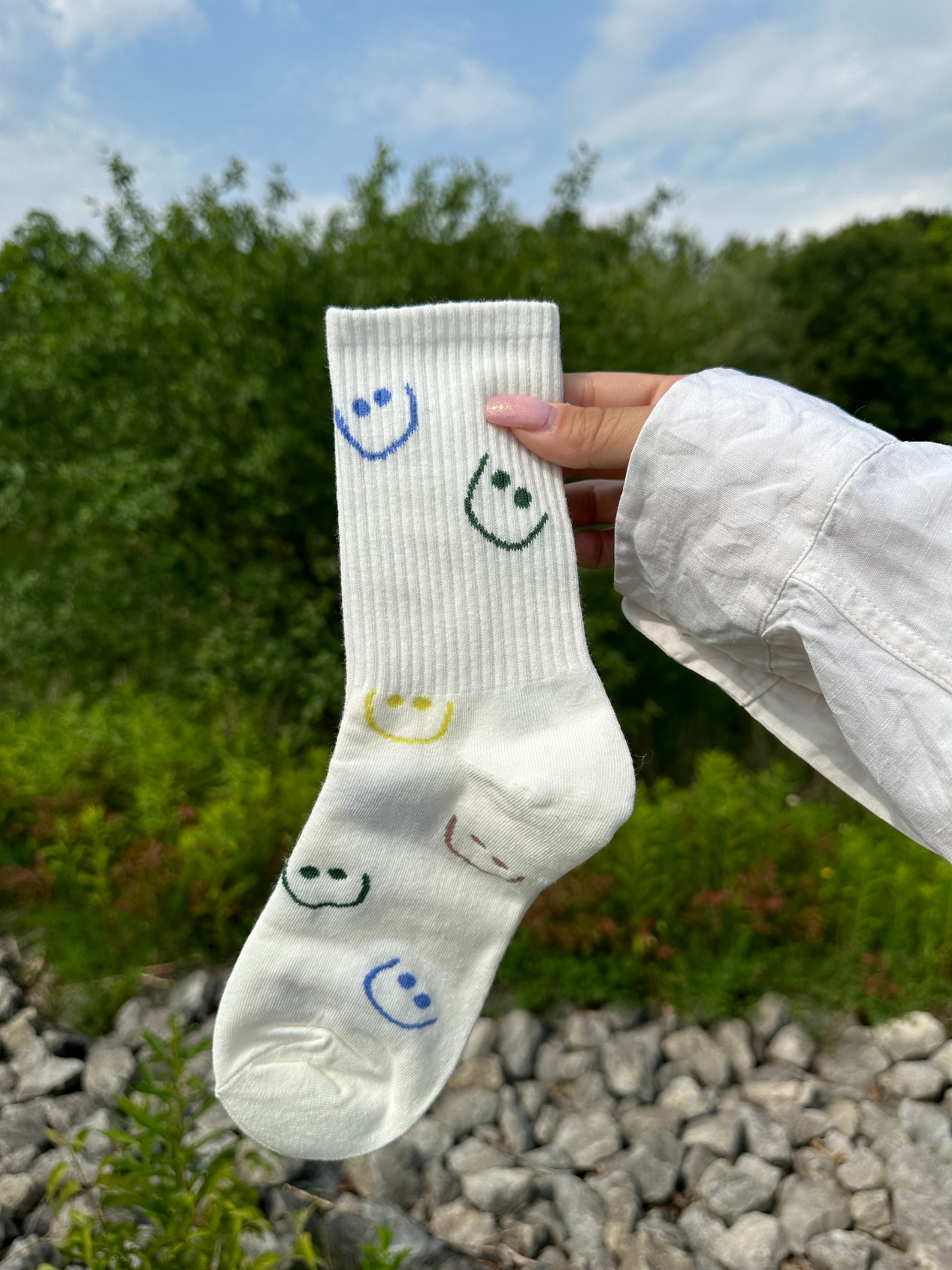 Smiley Face Socks